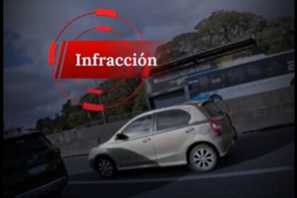 La ANSV sancionó a 1.849 conductores por circular ilegalmente por banquinas