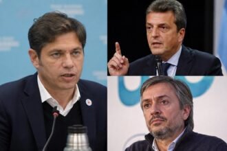Kicillof, Máximo Kirchner, Massa y gobernadores del PJ defendieron las PASO