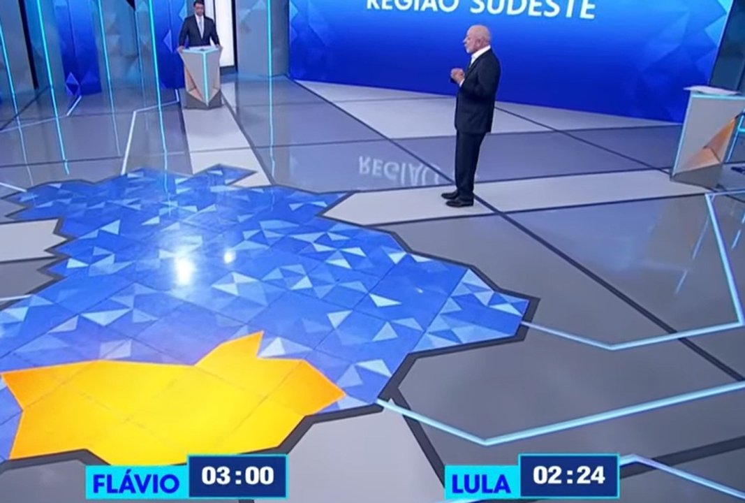 Argentina dominó el debate final entre Lula y Flávio Bolsonaro antes del balotaje