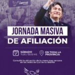 La Libertad Avanza activa una afiliación masiva en los 135 municipios bonaerenses