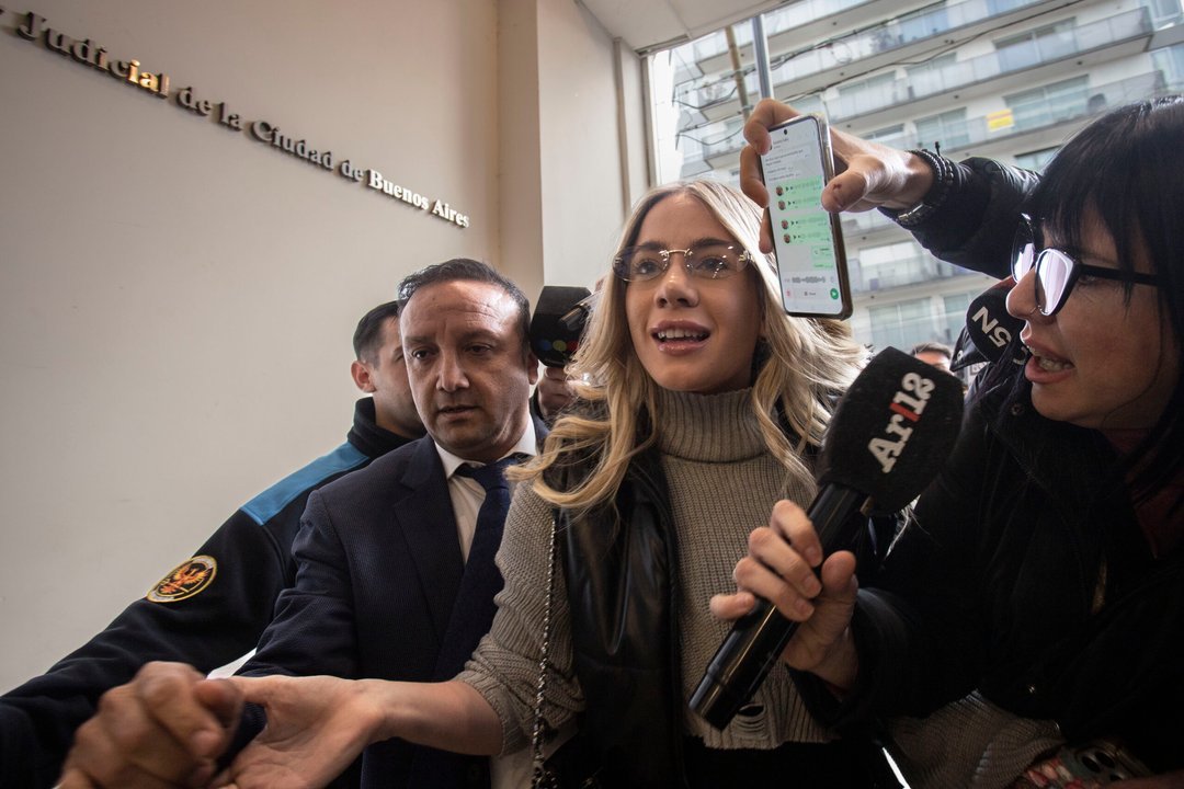 Candela Arizaga fue citada a una pericia en la causa contra Facundo Moyano